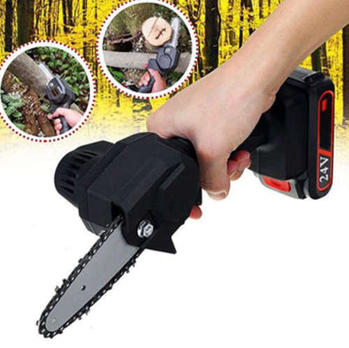 24v Rechargeable handheld Electric Chainsaw