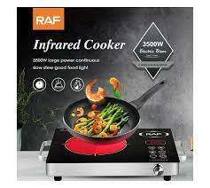 RAF 3500W Infrared cooking - Continuous power - Easy clean cooking