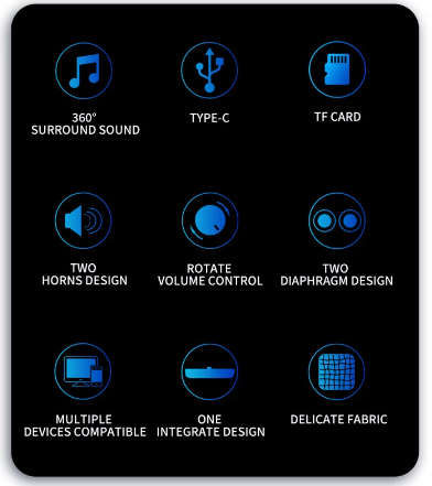 A13 Series Portable Soundbar - Black