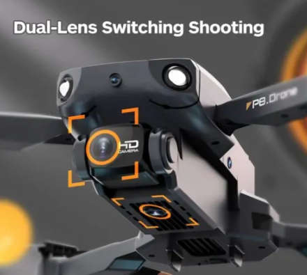 998 Pro Micro Foldable Drone Set With Dual Cameras