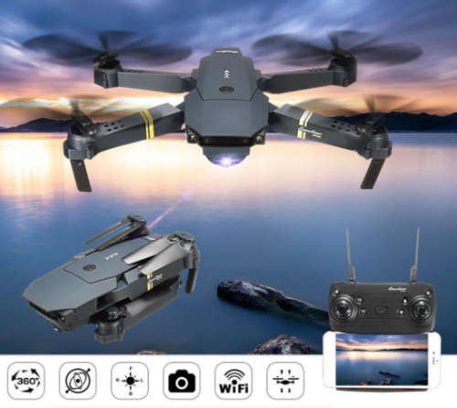 998 Pro Micro Foldable Drone Set With Dual Cameras