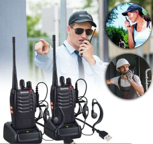 Baofeng BF-888S (High Quality) UHF 400-470MHz - 2 Way Radio SET
