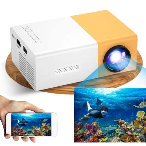 Portable LED Projector - HIGH RESOLUTION