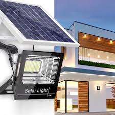400W Solar LED Flood Light with Remote control & Panel