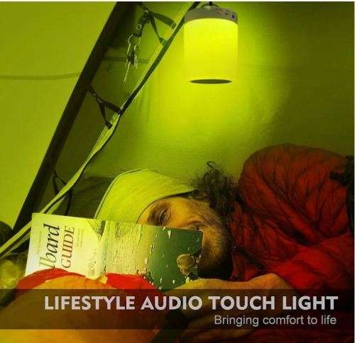 3 IN 1 - Touch Lamp - Colour Changing USB - Portable Bluetooth Speaker