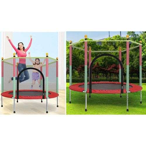 Kids Trampoline with Protection Net