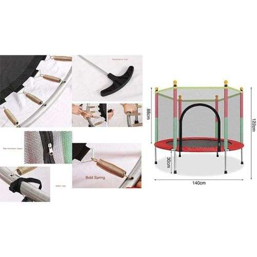 Kids Trampoline with Protection Net
