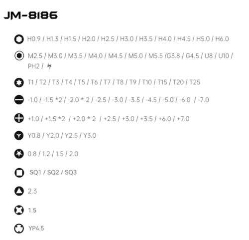 83 in 1 Magnetic Screwdriver Set