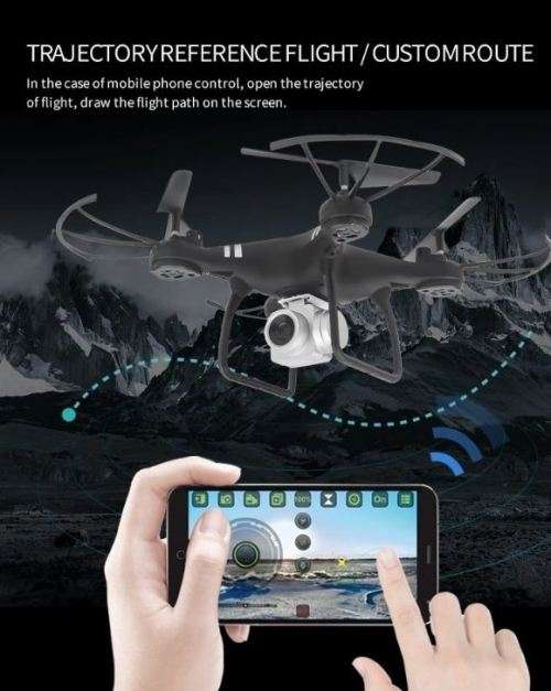 F714 LED Drone Full HD 1080P With Remote Control & Camera