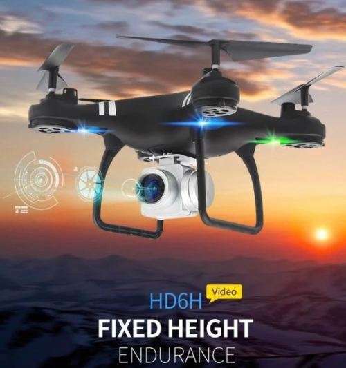 F714 LED Drone Full HD 1080P With Remote Control & Camera
