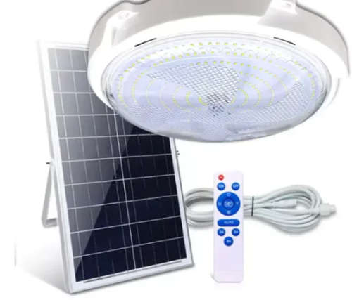 Solar Powered ceiling Light with Remote Control - INDOOR/OUTDOOR 100watt!!