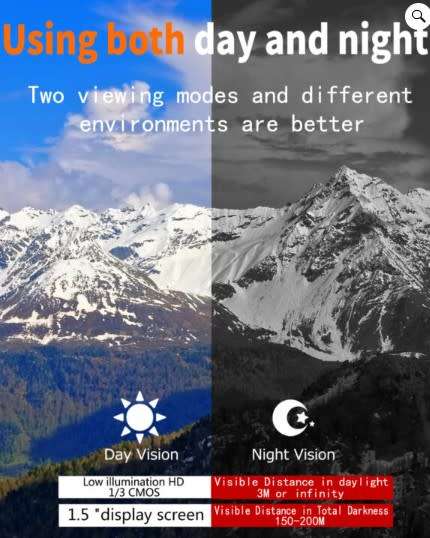 Full HD 1080P INFRARED NIGHT VISION DIGITAL MONOCULAR VIDEO CAMERA