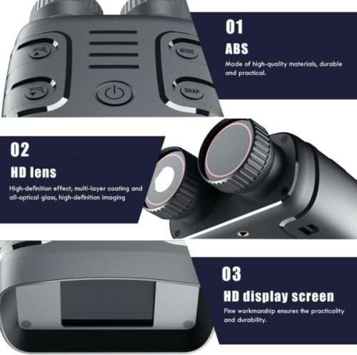 R18 Night Vision Telescope Camera - 5X Binocular - 7-speed Infrared