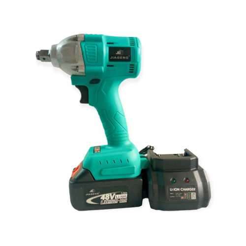 Brushless/Cordless Electric Impact Wrench Power Tool WITH 48V Lithium Battery