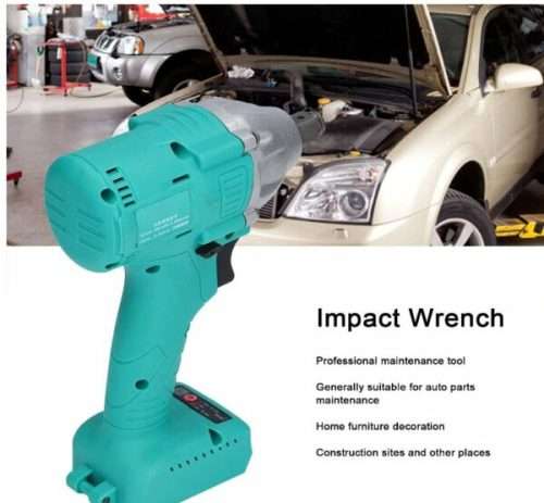 Brushless/Cordless Electric Impact Wrench Power Tool WITH 48V Lithium Battery