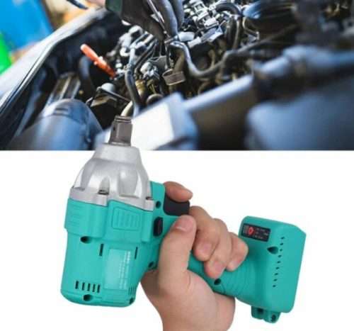 Brushless/Cordless Electric Impact Wrench Power Tool WITH 48V Lithium Battery