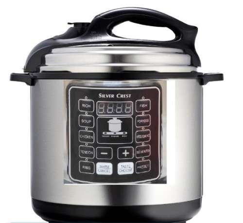 Silver Crest 6L Multi Function Smart Digital Smart Pressure Cooker - 1050w