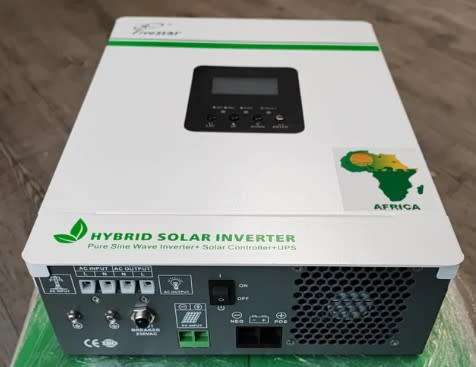 1.2KVA, PWM - 12V Solar Pure Sinewave Hybrid Inverter with Solar Controller & UPS
