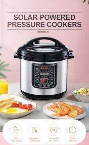 5Ltr 12V Multifunction Solar Powered Electric Pressure Cooker