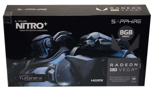 Brand New Sapphire RX Vega 64 Nitro+ 8GB HBM2