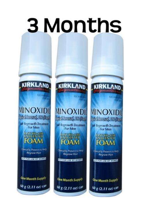 Kirkland Minoxidil Foam - 3 MONTH SUPPLY