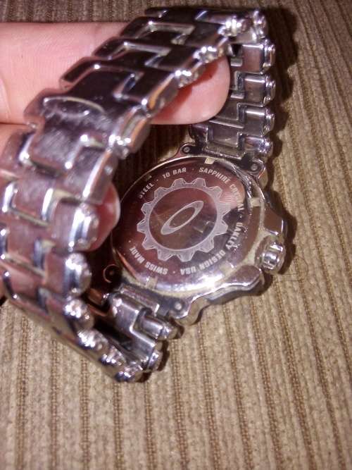 Oakley Crankcase - 3 Hand White  Face Watch