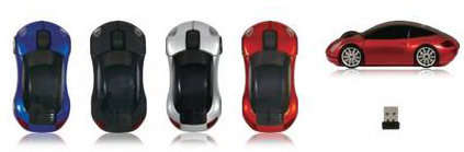 *LOCAL STOCK*2.4GHz Wireless Optical Mouse Car DPI USB Receiver for Laptop PC