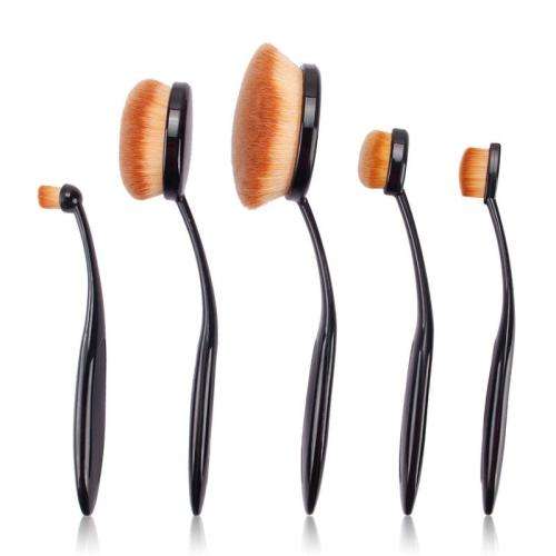 *LOCAL STOCK*5pcs Professional Oval Makeup Brushes