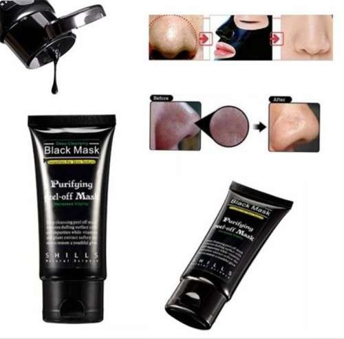 *FREE SHIPPING* SHILLS Acne Purifying Black Peel-off Mask, Deep Cleansing, Blackhead Remover 50ml