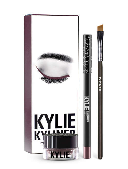 Kylie Jenner Pencil Eyeliner & Gel Liner Set With Brush