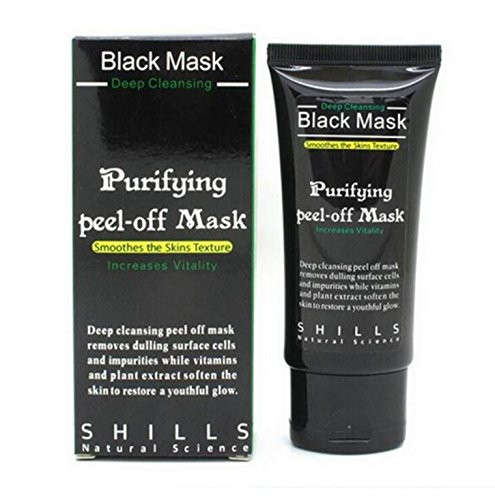 *FREE SHIPPING* SHILLS Acne Purifying Black Peel-off Mask, Deep Cleansing, Blackhead Remover 50ml
