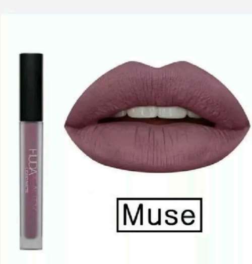 *NEW* HUDA CONTOUR KIT Lip Liner+2matte liquid Lipstick- TROPHY WIFE & MUSE