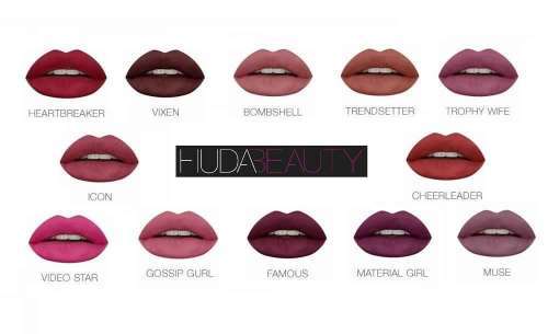 *NEW* HUDA BEAUTY LIQUID MATTE LIPSTICK BOX SET-16 SHADES