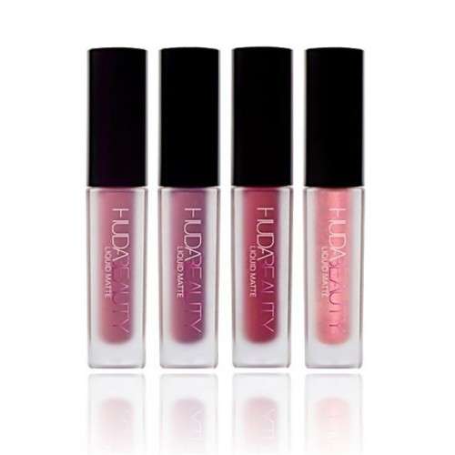 *NEW* HUDA BEAUTY LIQUID MATTE 4 MINI LIPSTICK -PINK EDITION