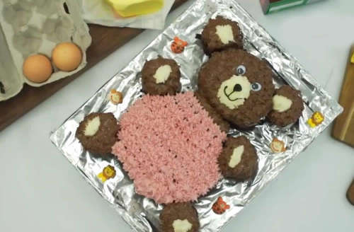 4 Pcs Set Silicone MAGIC Snake Cake Mold DIY Baking Square Rectangular Heart