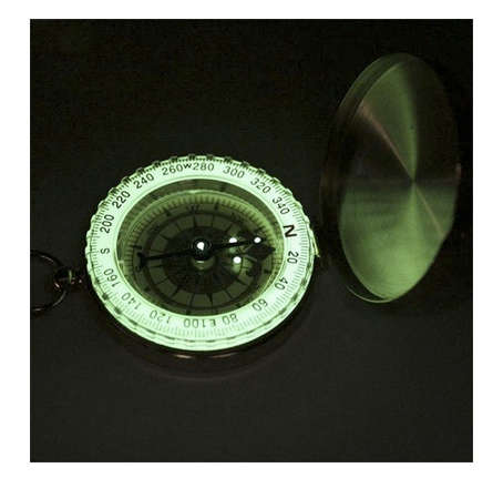 Outdoor Camping Hiking Compass Brass Survival Pocket Compass