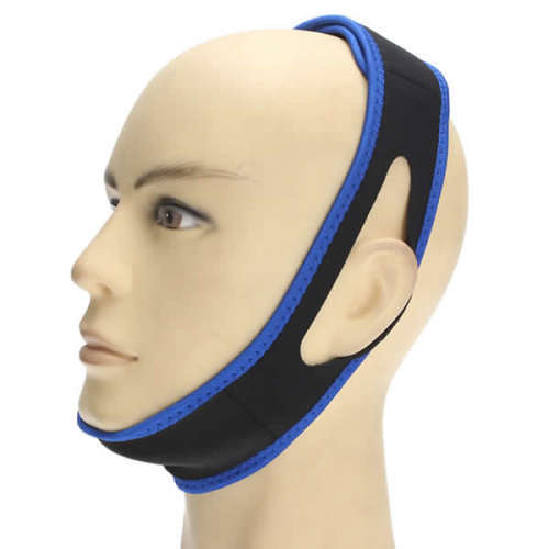 Anti Snoring Snore Stopper Chin Jaw Strap Supporter Sleep Improving Belt Brace