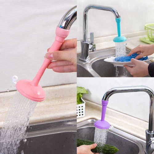 Kitchen Faucet Sprayers Adjustable Water Saving Tap Filter Nozzle Swivel Spout