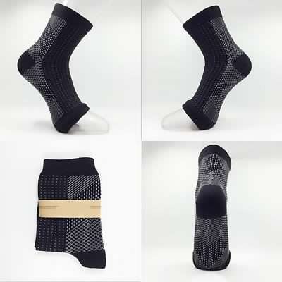 1 Pair Foot Sport Ankle Anti Fatigue Plantar Fasciitis Sore HeelCompression Swelling Relief Socks
