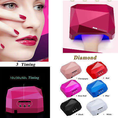 LED 36W Nail Professional Diamond Curing Lamp Machine For UV Gel Nail Polish