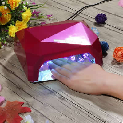 LED 36W Nail Professional Diamond Curing Lamp Machine For UV Gel Nail Polish