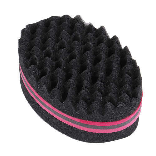 2pc Magic Twist Hair Brush Wave Sponge for Dreads Afro Locs Twist Curls Coil Tools