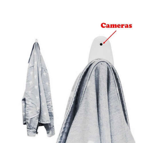 NANNY CAM / CLOTHES HOOK SPY CAMERA- HIDDEN CAMERA