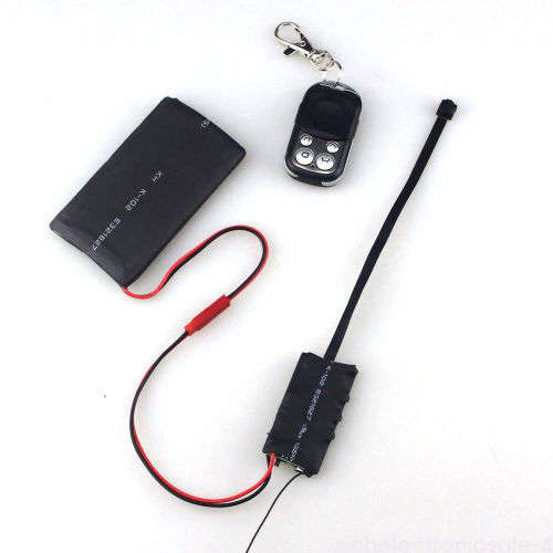 Remote Control Spy Hidden Camera Camcorder Mini DV DVR DIY Module  1080P TC Support TF Card Audio