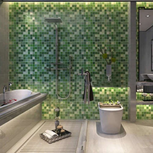 Mosaic Foil 45x200cm Self-Adhensive Anti Oil/Waterproof Kitchen Wall Paper Sticker