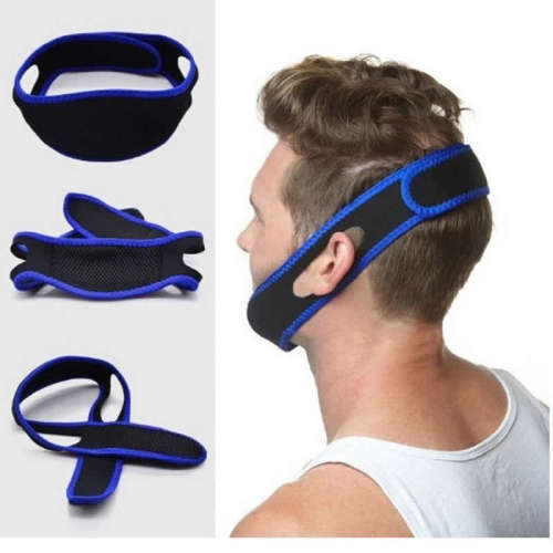 Anti Snoring Snore Stopper Chin Jaw Strap Supporter Sleep Improving Belt Brace