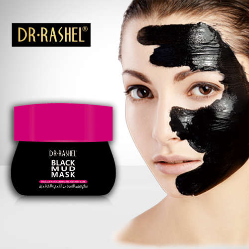 *LOCAL STOCK* DR.RASHEL BLACK MUD MASK WITH COLLAGEN- ANTI AGING WHITENING COMPLEX 130ML