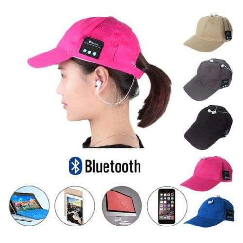 Bluetooth  Baseball Cap  + Earphones Wireless / Unisex