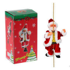 Climbing /Dancing Musical Santa Toy - Great Xmas Gift
