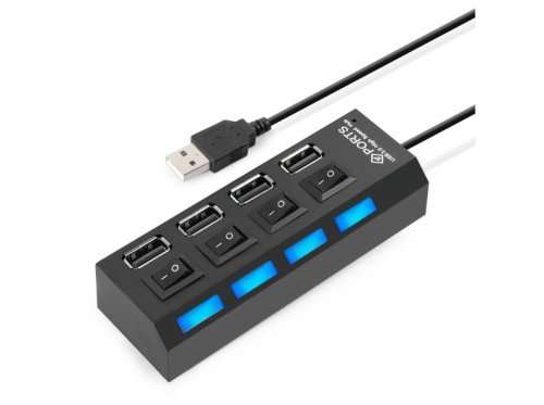 4 Ports USB 2.0 Hub USB Splitter